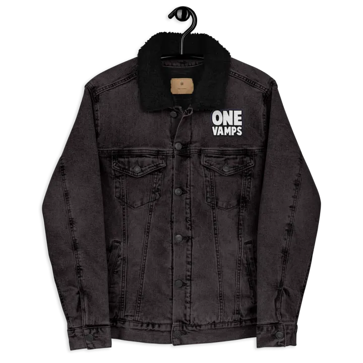 Jacket OneVamps white black letters product image (1)