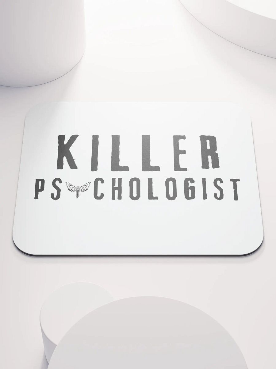 Killer Mouse Pad - White product image (1)
