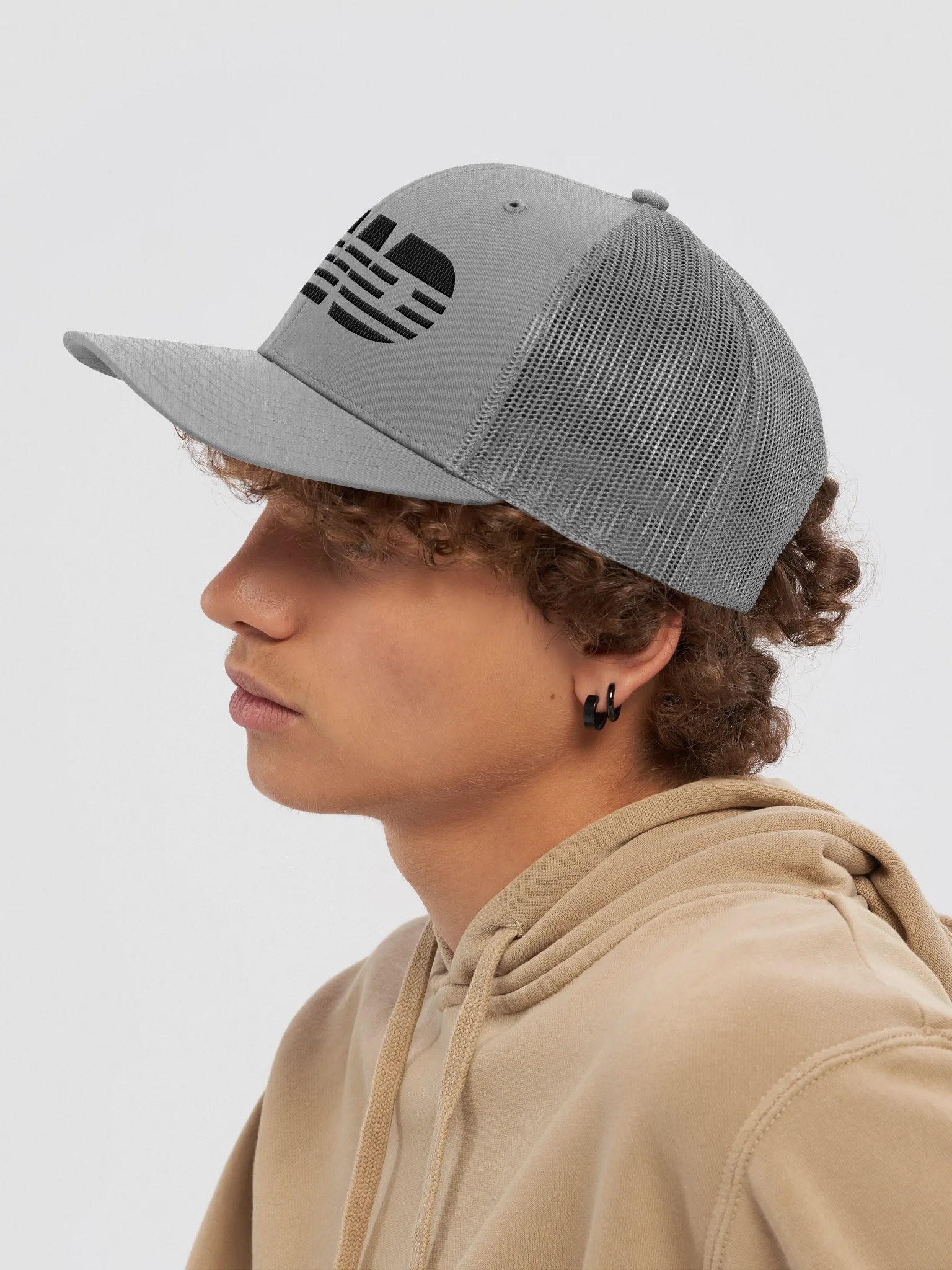 Black SAND Trucker Hat product image (53)