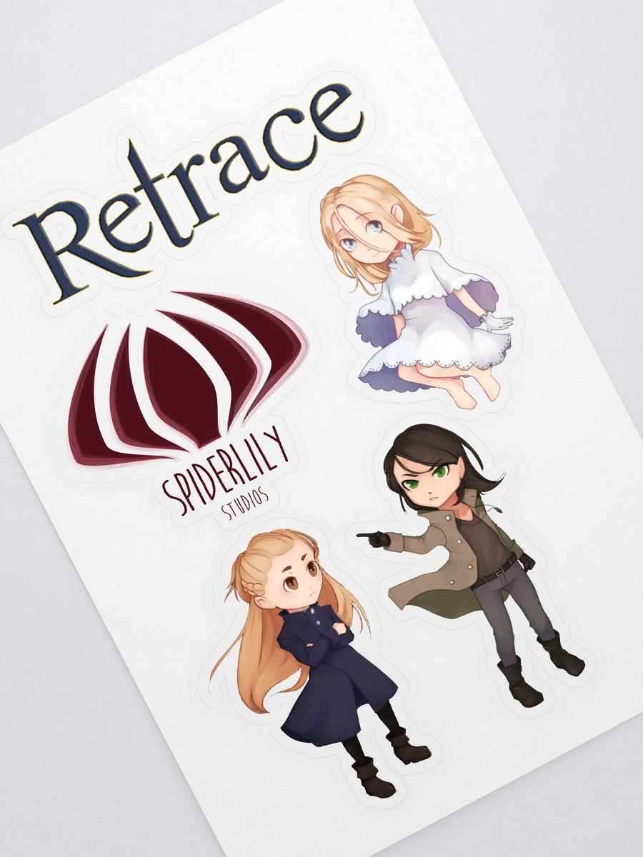 Retrace Sticker Sheet: Mystery Trio product image (1)