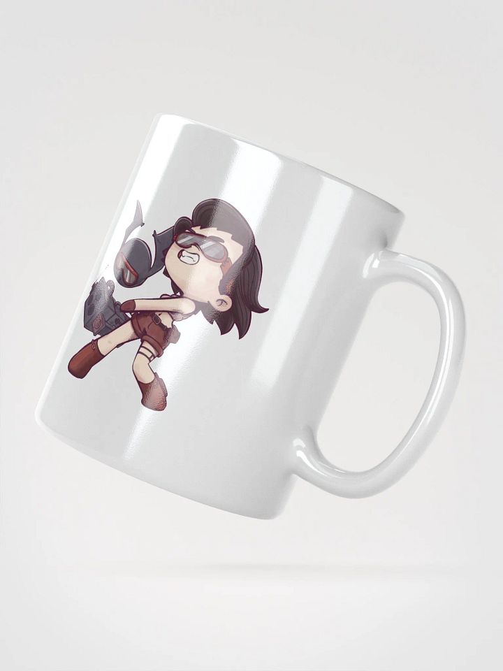 She & Her Pet | White Glossy Mug product image (2)