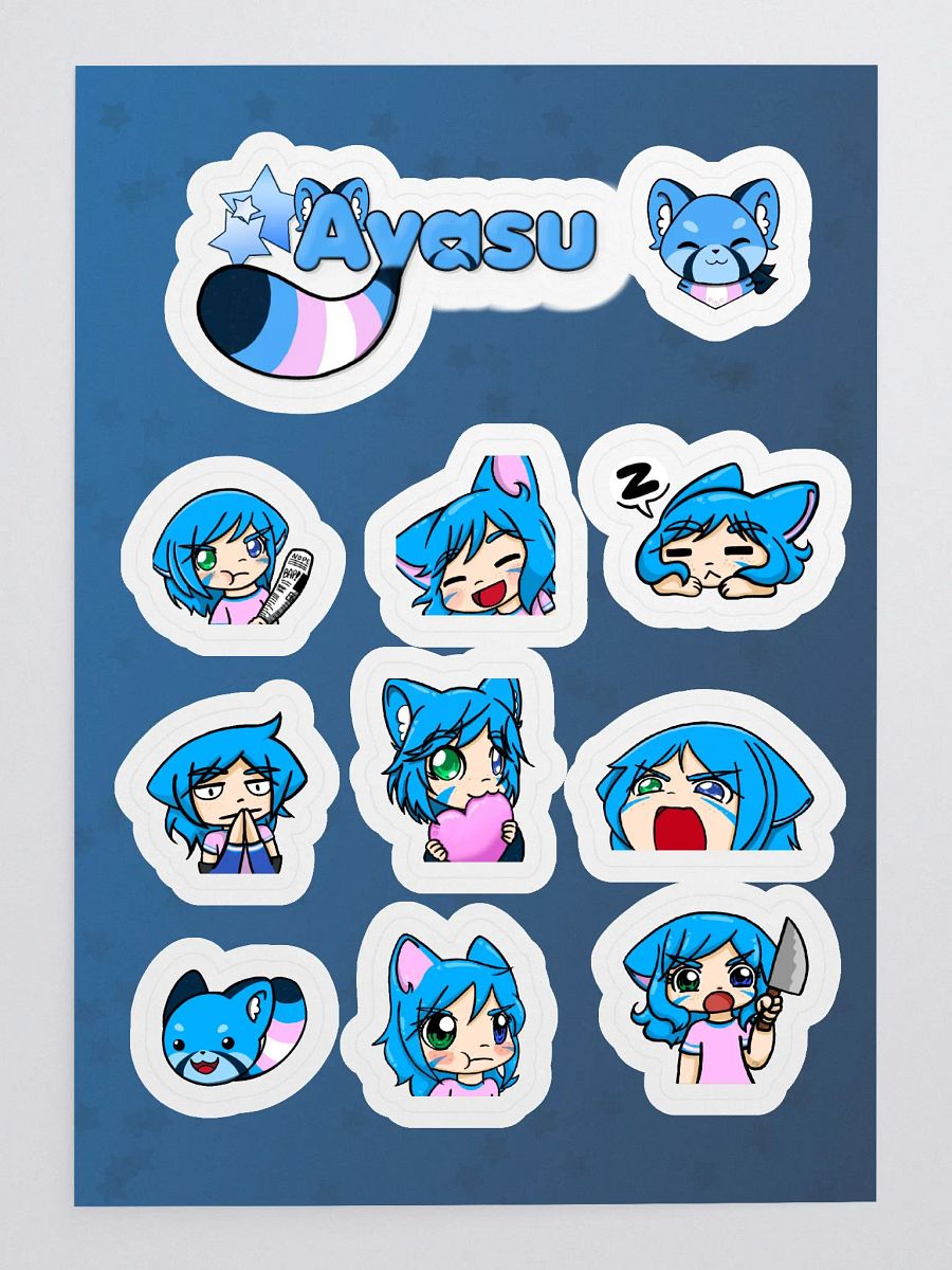 Ayasu Emote Stickers product image (3)