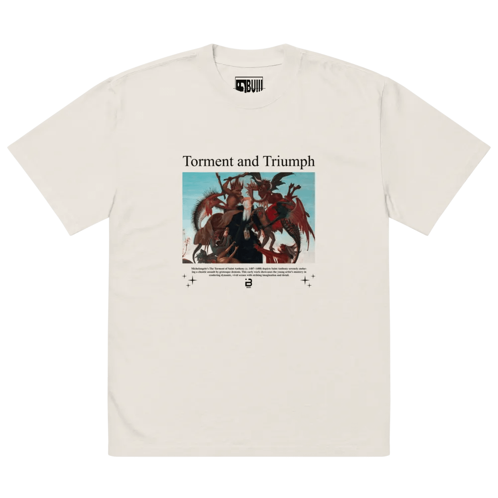 Torment and Triumph - BUIII Remix Premium Oversized Faded T-Shirt - Black product image (3)