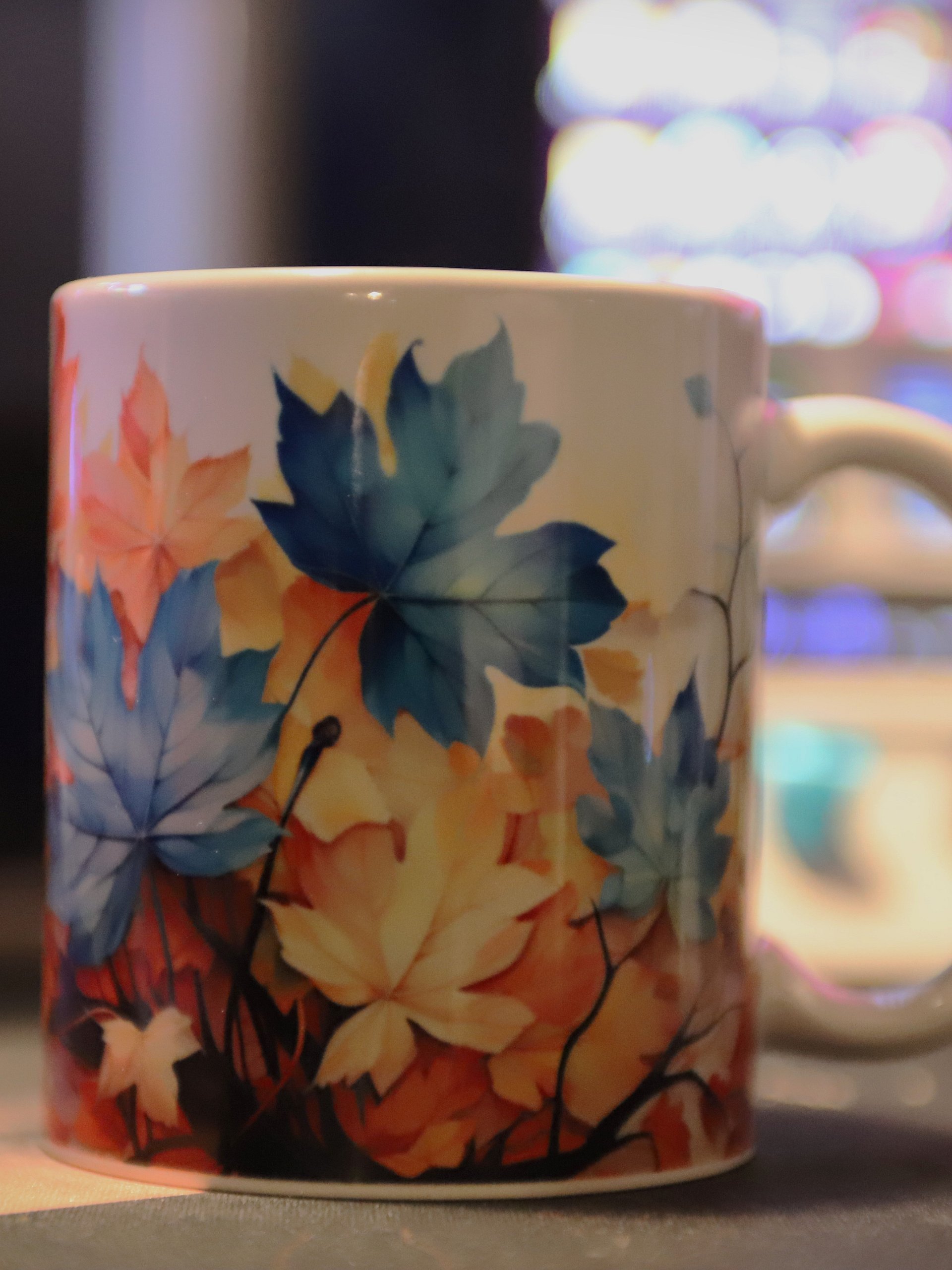 Autumn Leaves 11oz Coffee Mug – Vibrant Fall-Themed Ceramic Cup for Coffee, Tea, or Hot Cocoa – Perfect Seasonal Gift for Nature and Autumn Lovers product image (5)