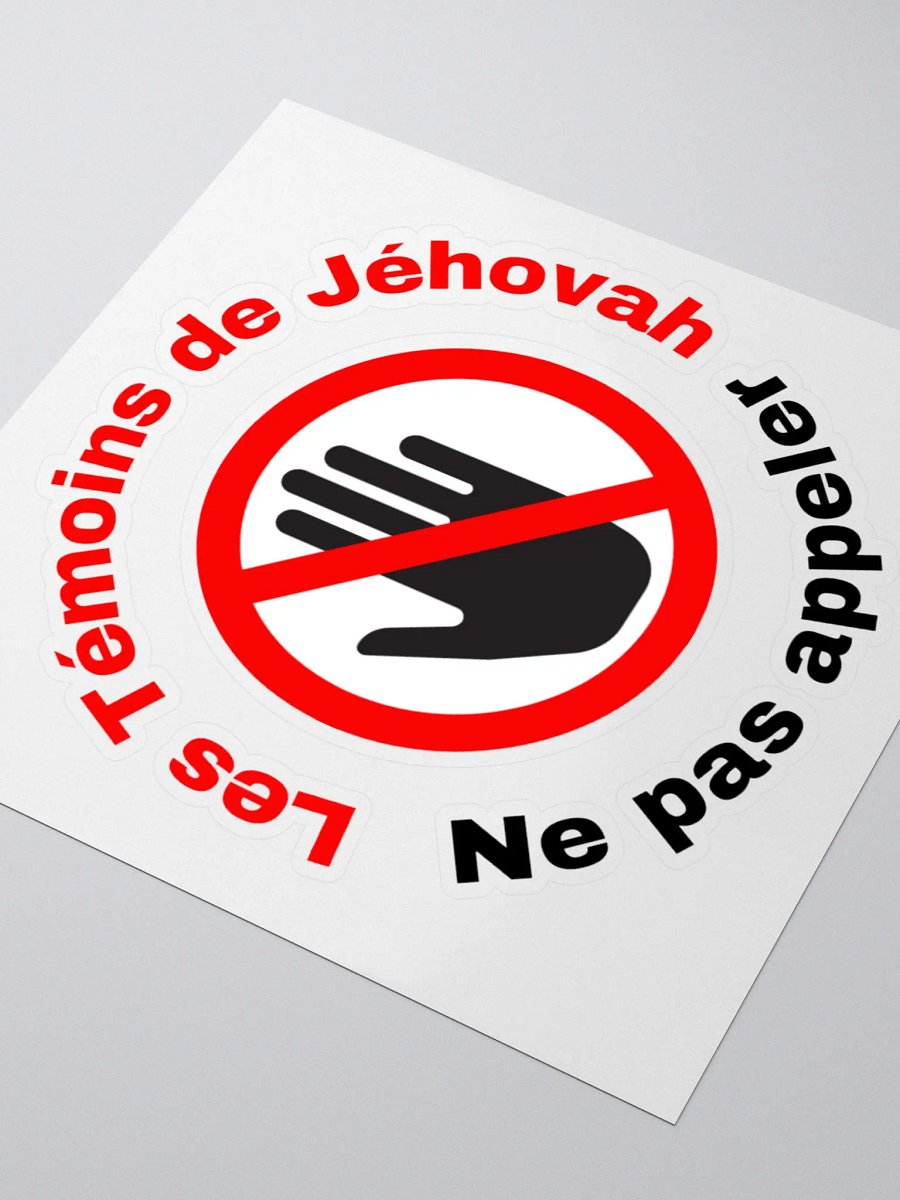 Stickers - Ne Pas Appeler product image (9)