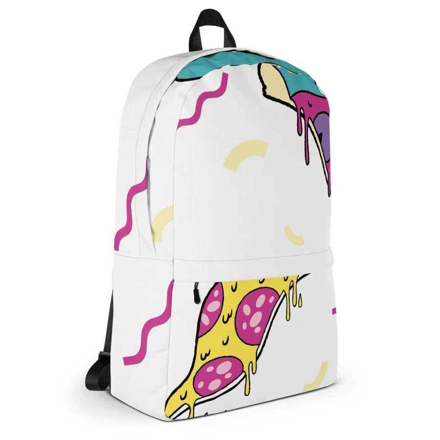 Melting Pizza All-Over Backpack product image (3)
