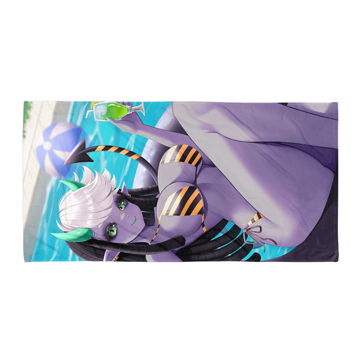 "Poolside Fun" Kimical Bath Towel product image (1)