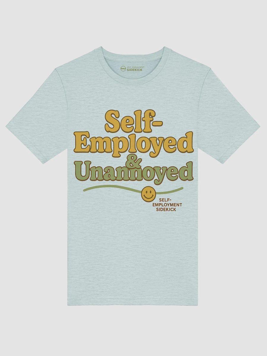 Self-Employed & Unannoyed T-shirt (Cheddar and Broccoli) product image (1)