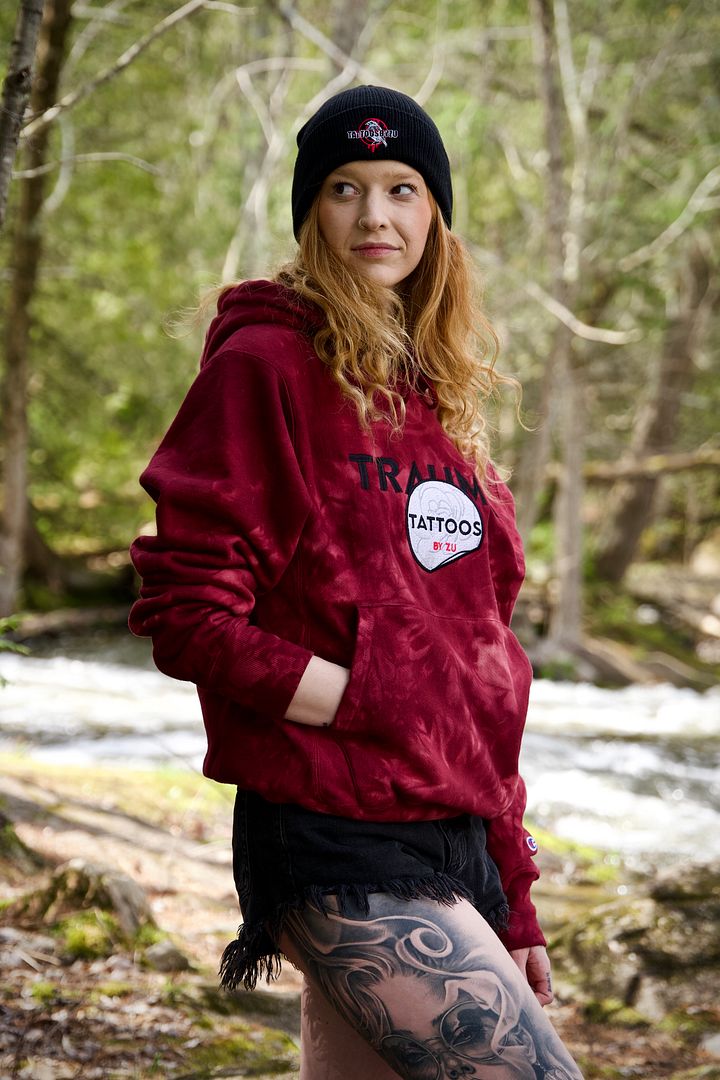 Tattoo Sticker Champion Hoodie product image (5)