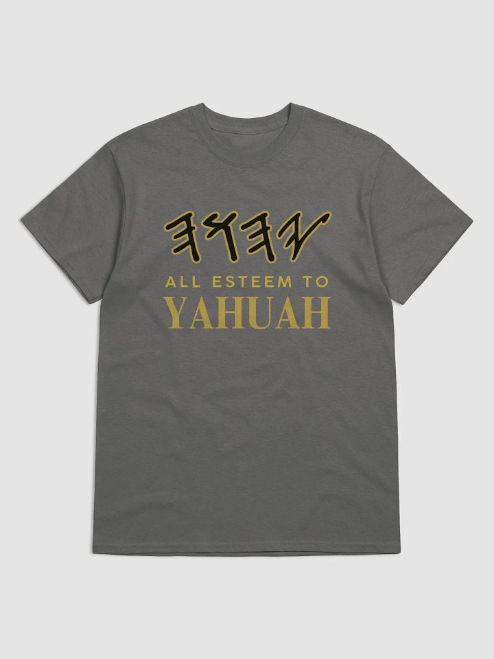 Yasharal Original Music: All Esteem To YAHUAH | T-Shirt | Grey product image (1)