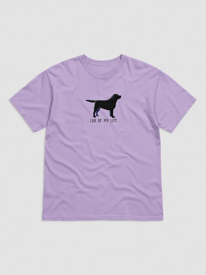 Lab of My Life T-Shirt(Embroidered) of a Labrador Retriever(Black) product image (33)