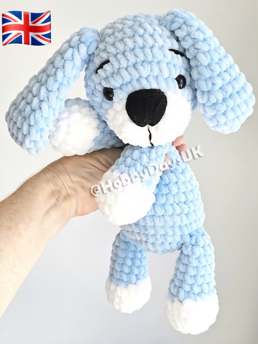 UK Pattern - Amigurumi Chenille Puppy Pattern product image (1)