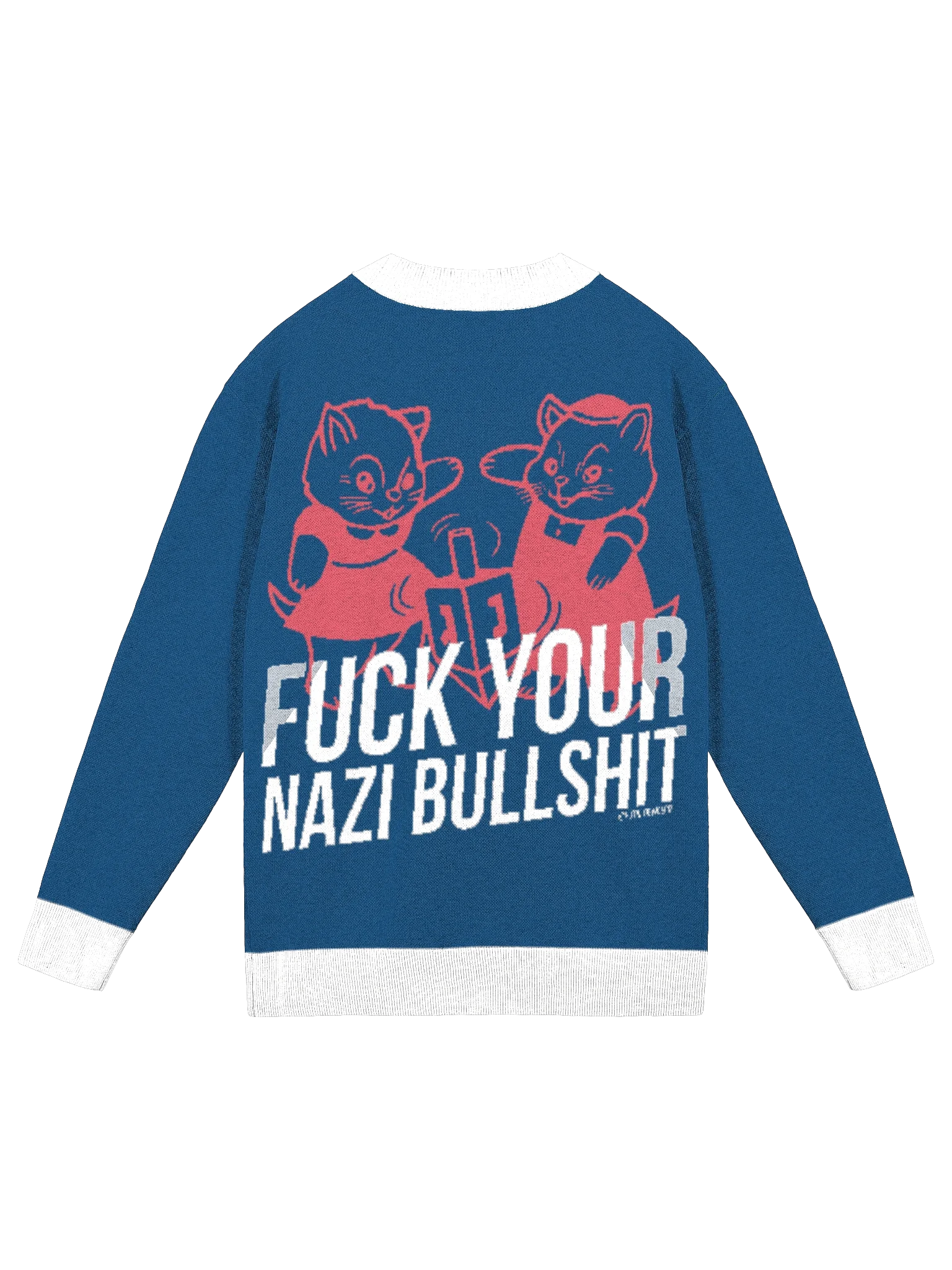 FUTILE DEVICE: F YOUR NAZI BS (CARDIGAN) product image (9)