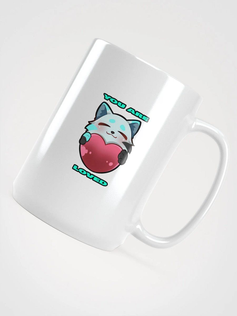Heartfelt Love White Glossy Mug product image (4)