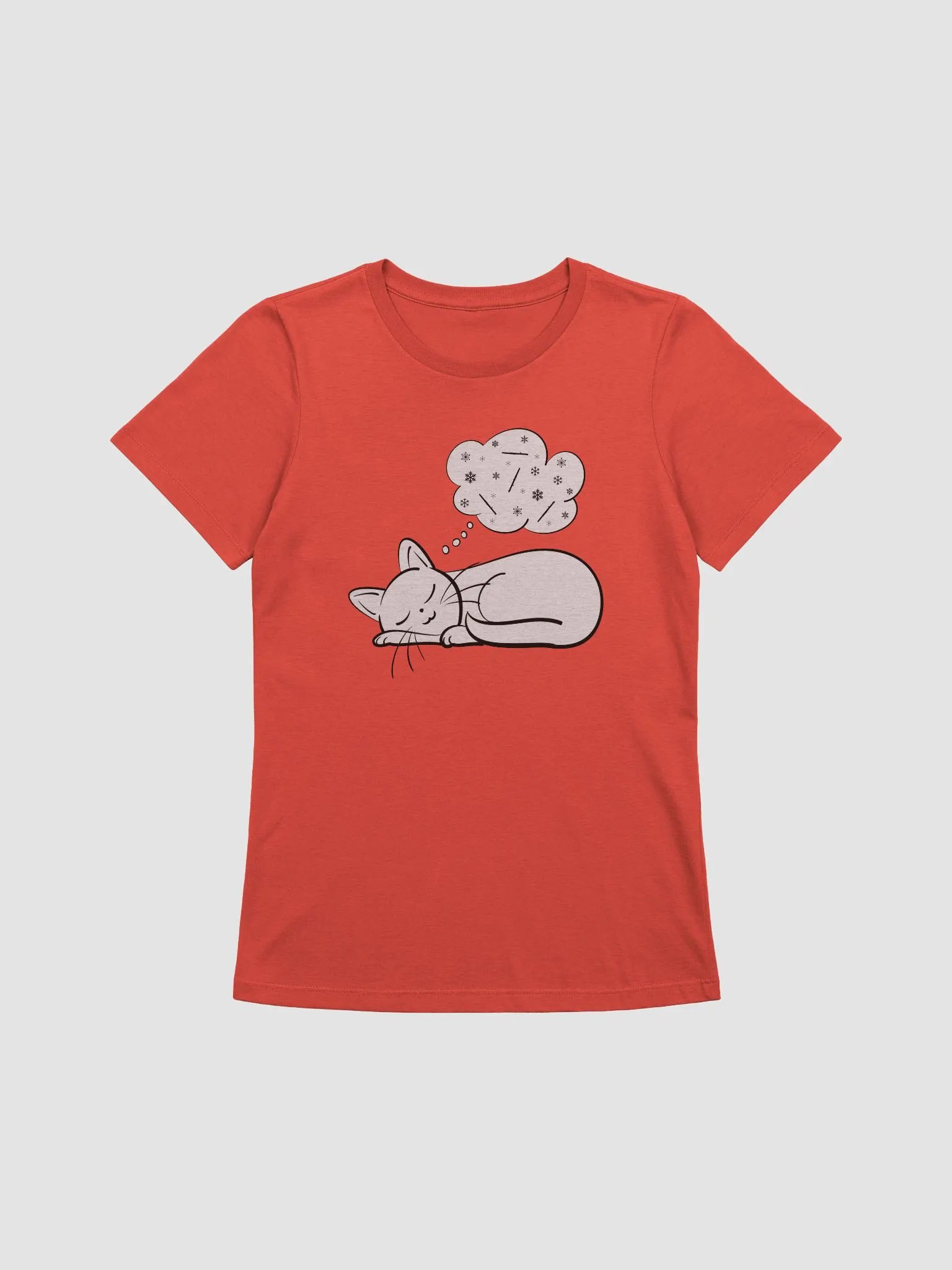 Piccolo PJ - Dreaming of Flutes and Snowflakes - Short Sleeve - Women's Cut product image (1)