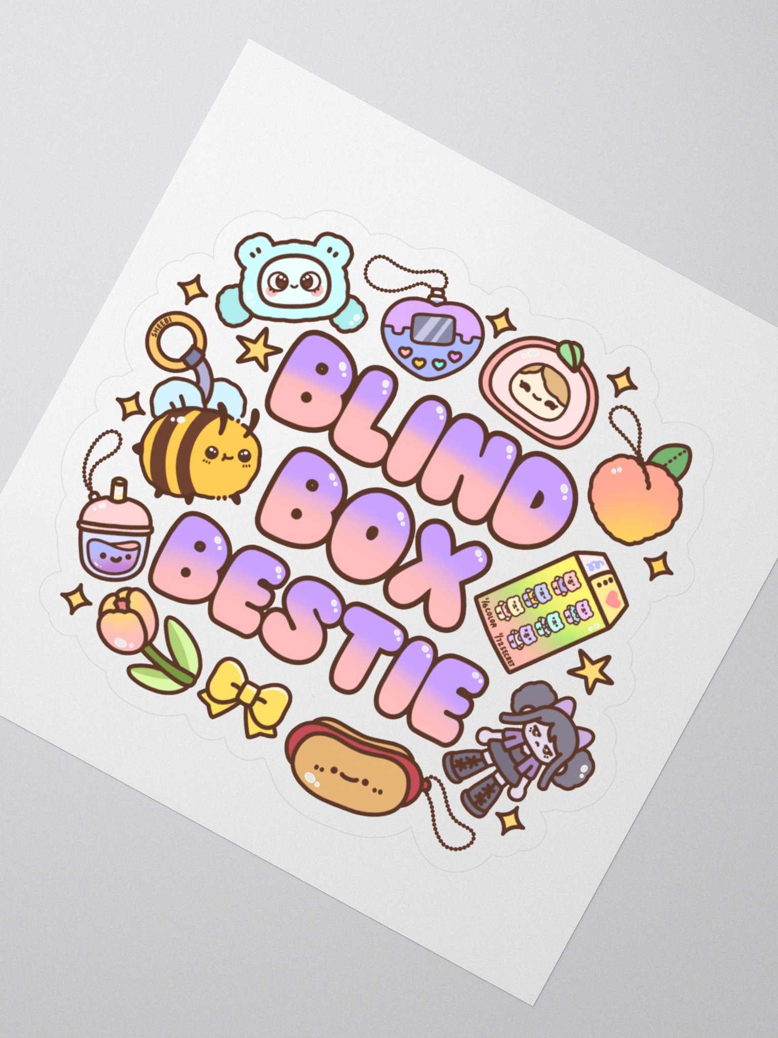 blind box bestie // sticker product image (2)
