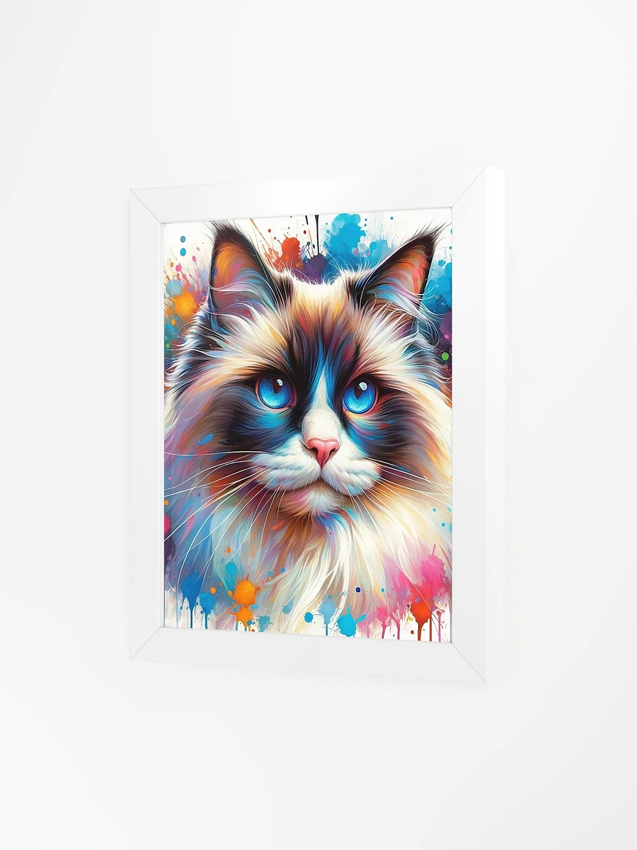 Framed High-Quality Matte Poster (in): Ragdoll 2 product image (51)