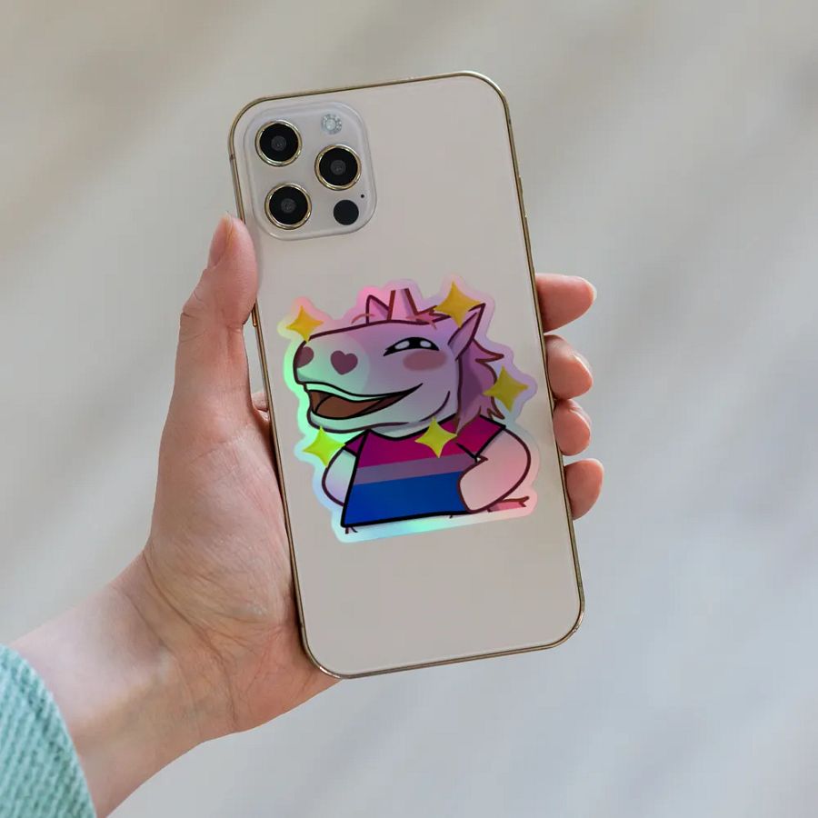 BI Pride Holographic Sticker product image (8)