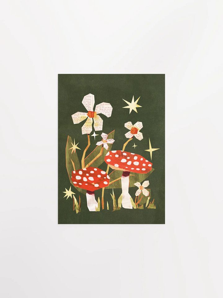 Cozy Mushrooms Print product image (2)