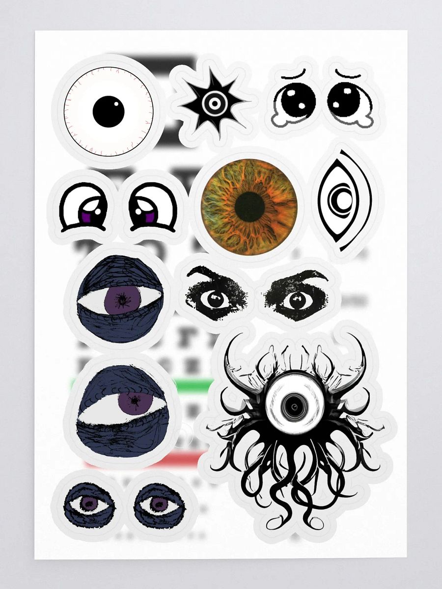 Eye See You | Slaps Sticker Sheet product image (3)