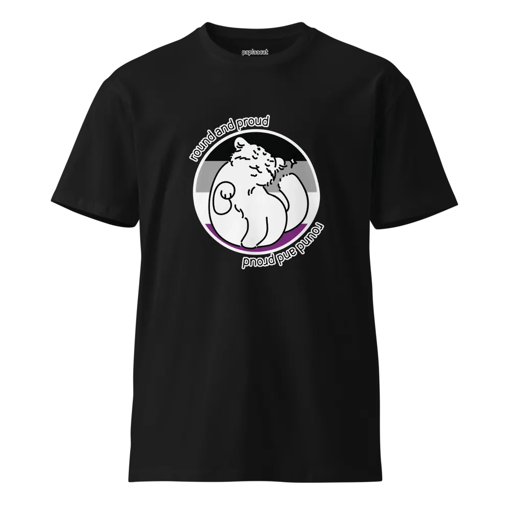 Round and Proud Manul Asexual Version - AS Colour Unisex T-Shirt product image (1)