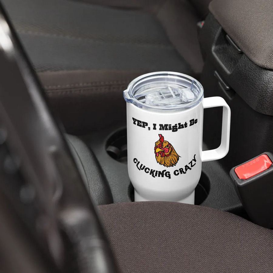 Clucking Crazy 25oz Mug with Handle product image (7)