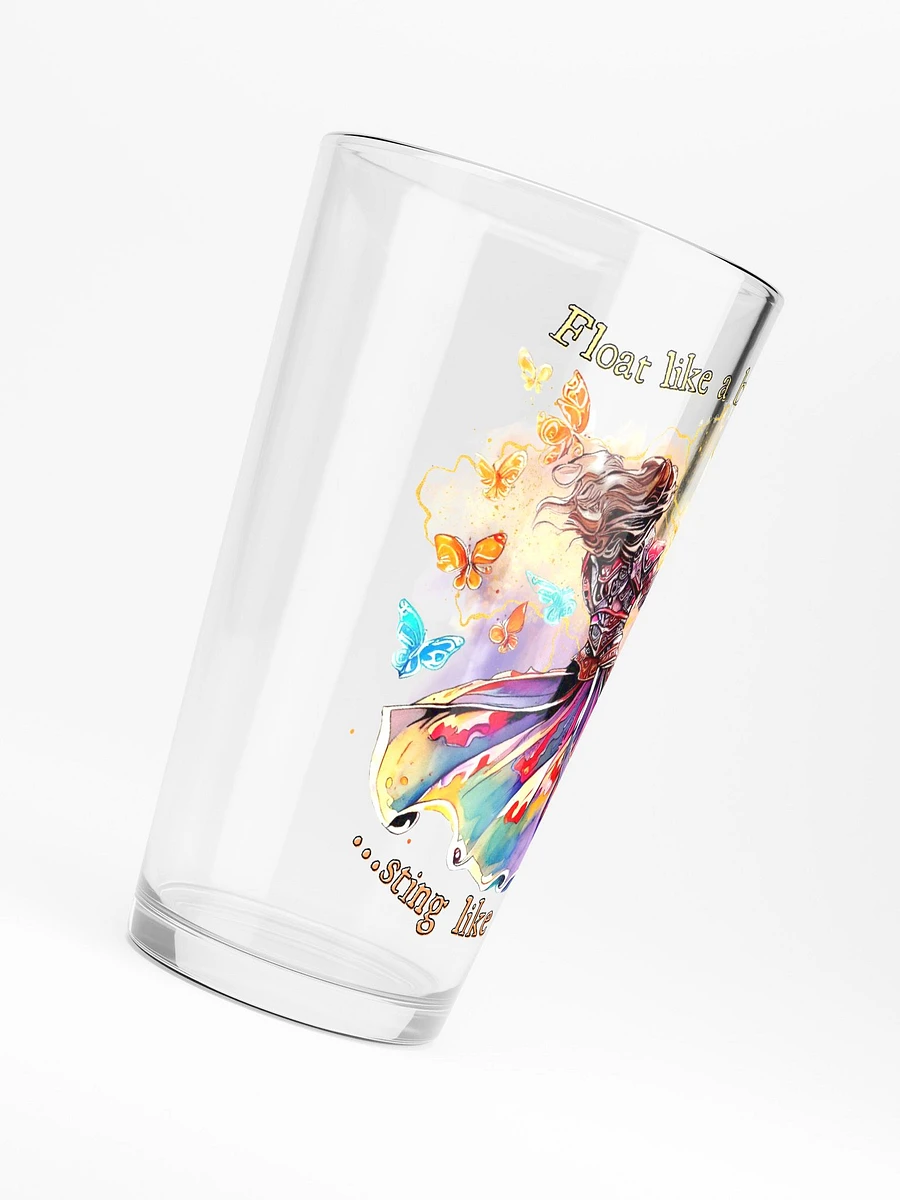 Float Like a Butterfly Pint Glass product image (6)