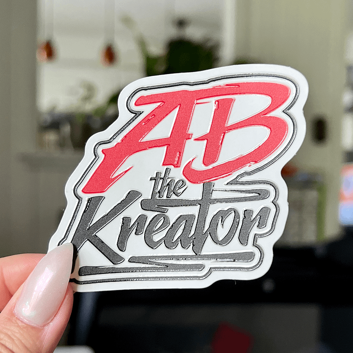 ABTHEKREATOR Logo Sticker product image (2)