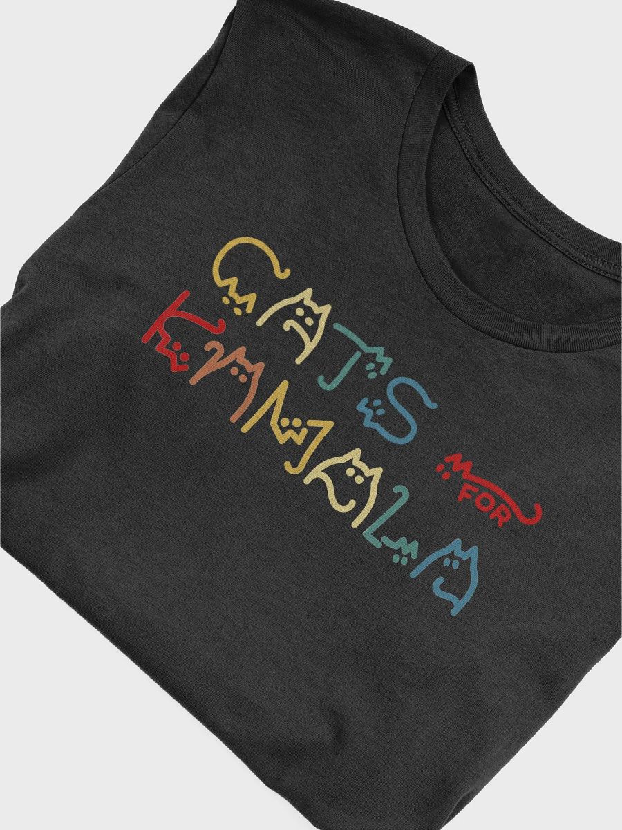 CATS FOR KAMALA UNISEX T-SHIRT product image (7)