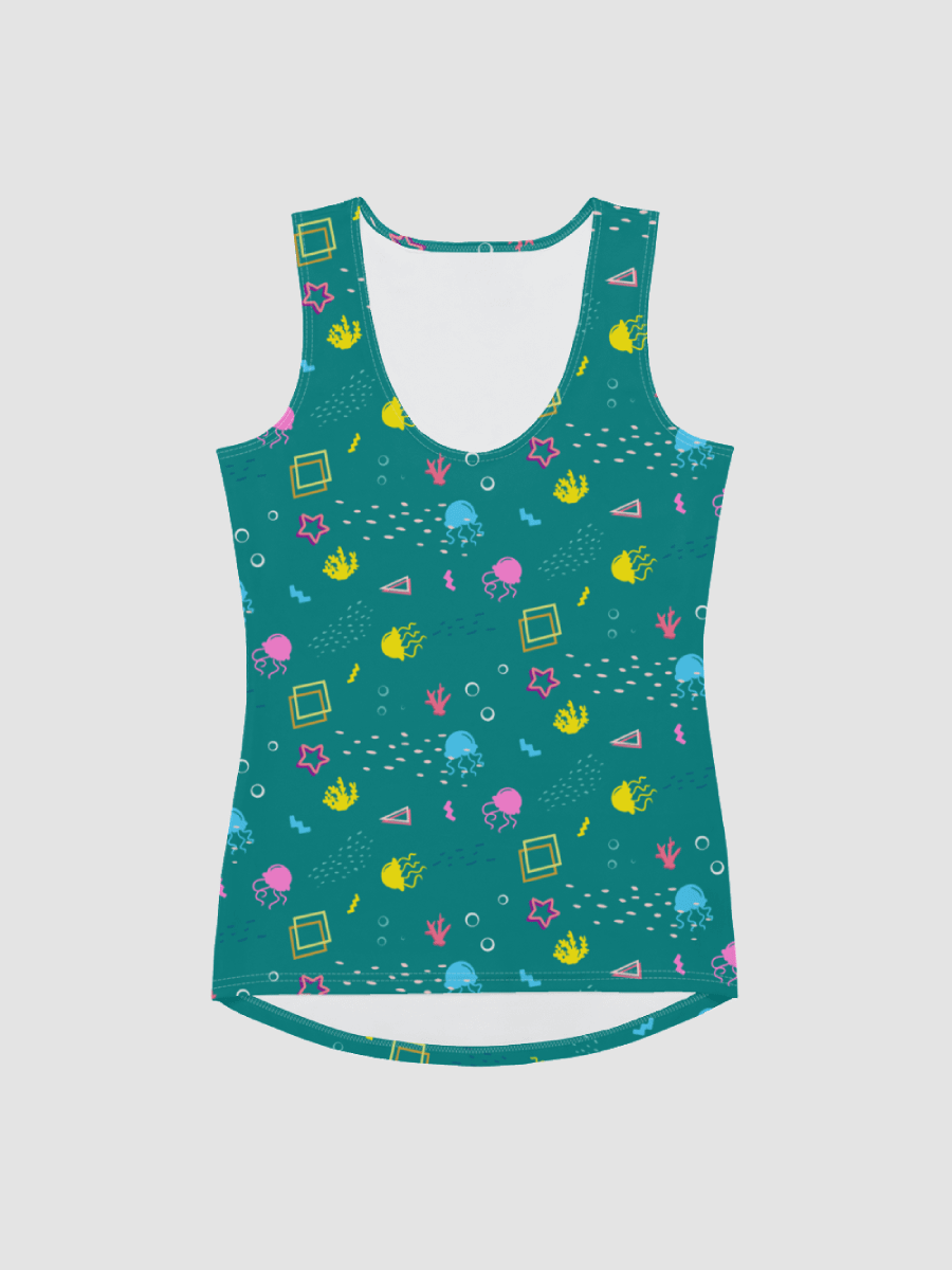 Shifty Seas pattern femme cut tank top product image (2)