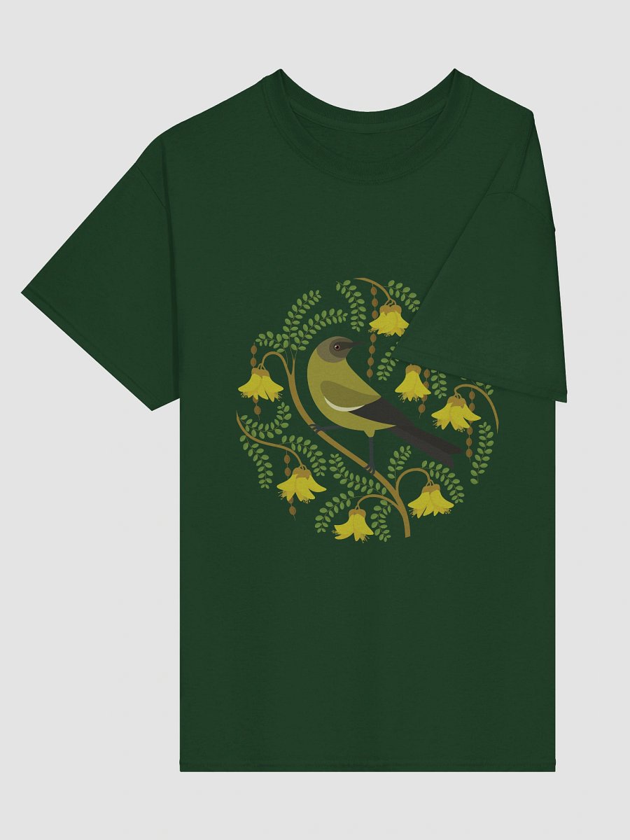 Korimako in Kōwhai T-Shirt – Unisex Adult Tee product image (51)