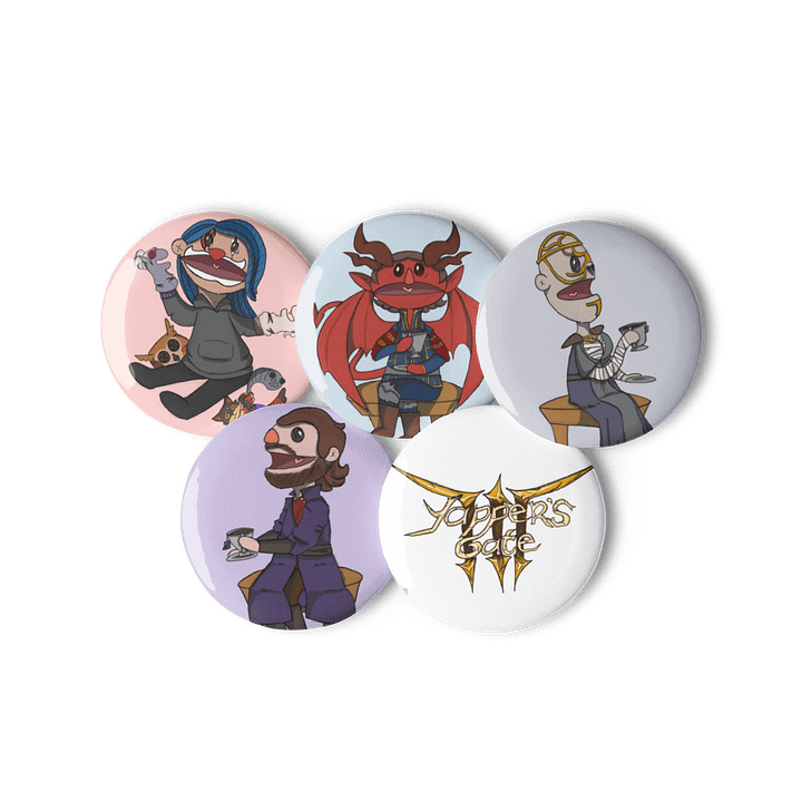 Yapper's Gate Button Pins product image (2)