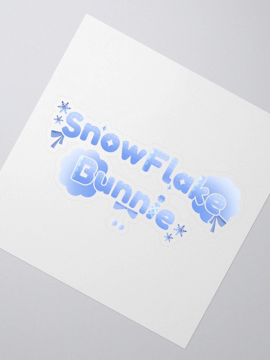 SnowFlakeBunnie - Version 1 product image (6)