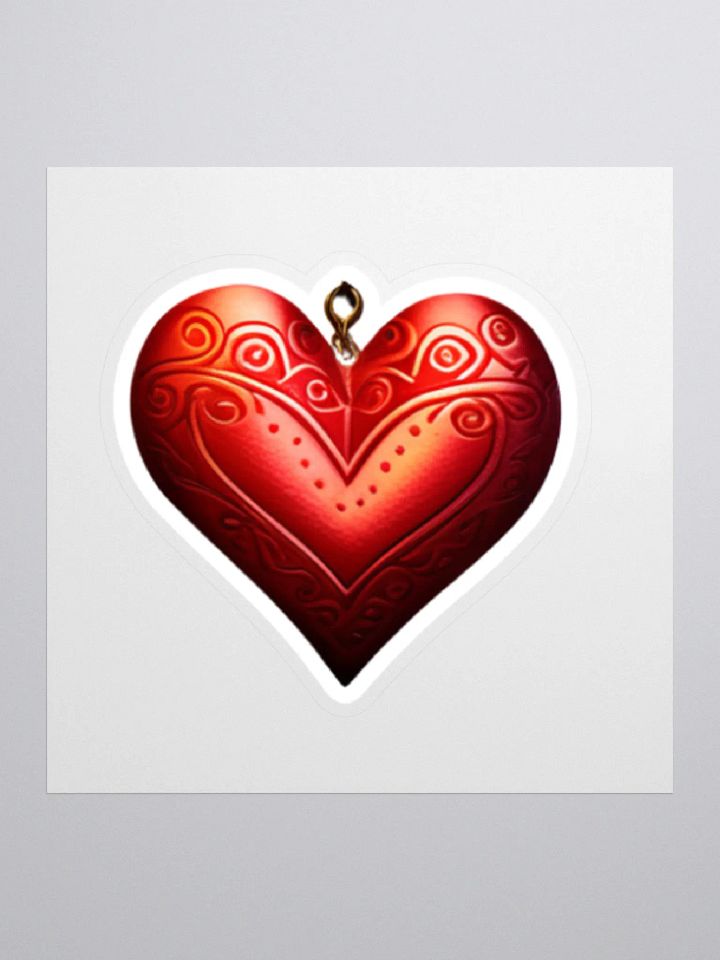 Whimsical Heart Sticker product image (1)