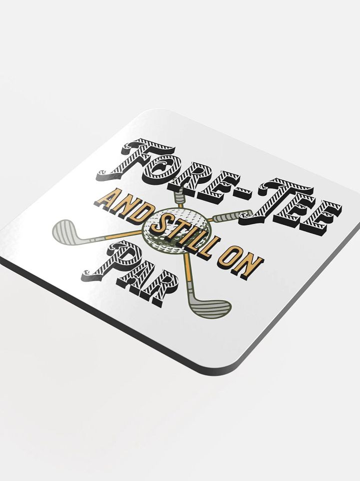 Fore-Tee And Still On Par Golf Coaster Set product image (1)