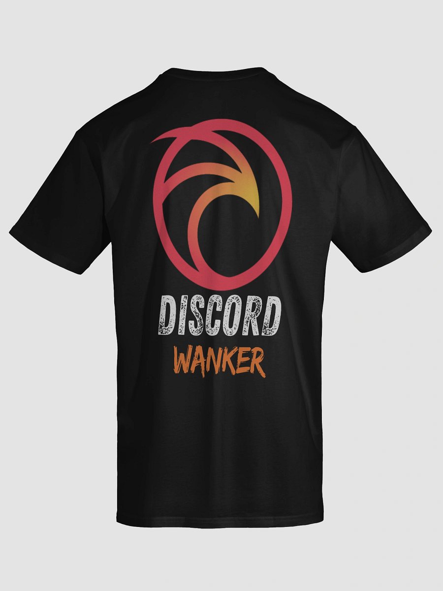 Discord W@nker T-shirt - Logo Back - Unisex product image (7)