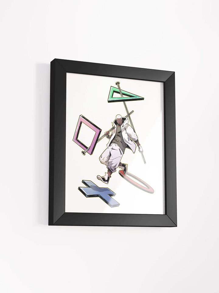 Framed VEE Poster [Classic Colors] product image (2)