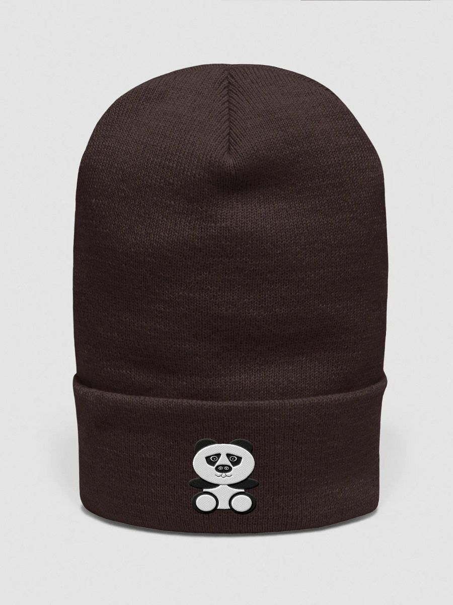 Panda Playful Cuffed Beanie product image (6)