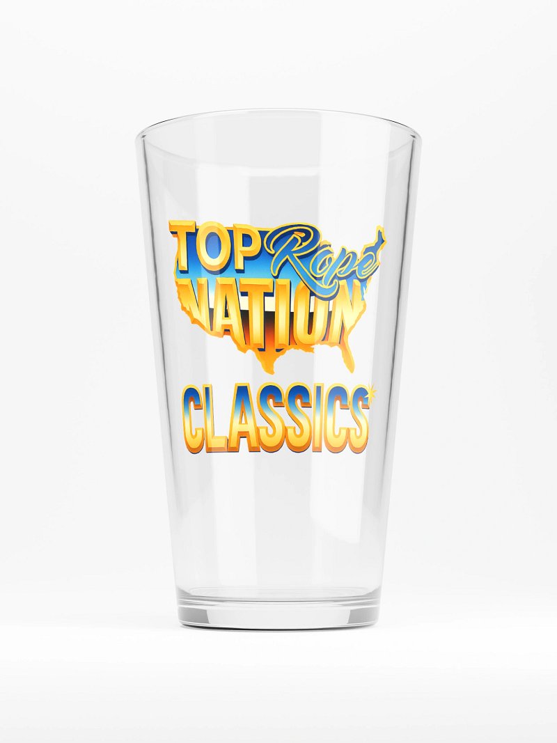 Top Rope Nation Classics Pint Glass