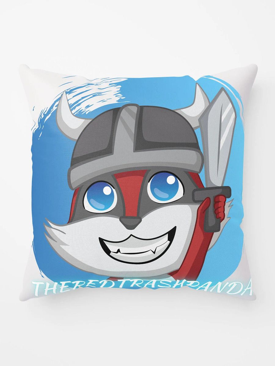 Red Trash Panda Raid Emote Pillow product image (5)