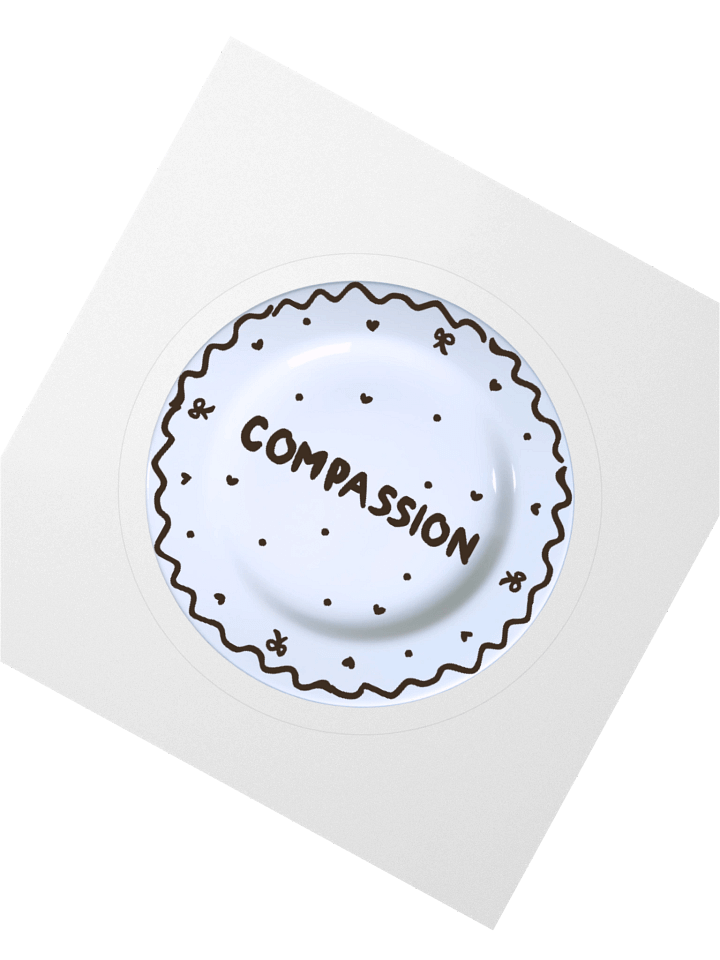 You Are What You Eat - Compassion Doodle Kiss Cut Stickers product image (5)
