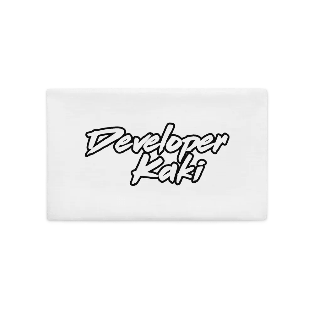 Developer Kaki Premium Pillow Case product image (2)