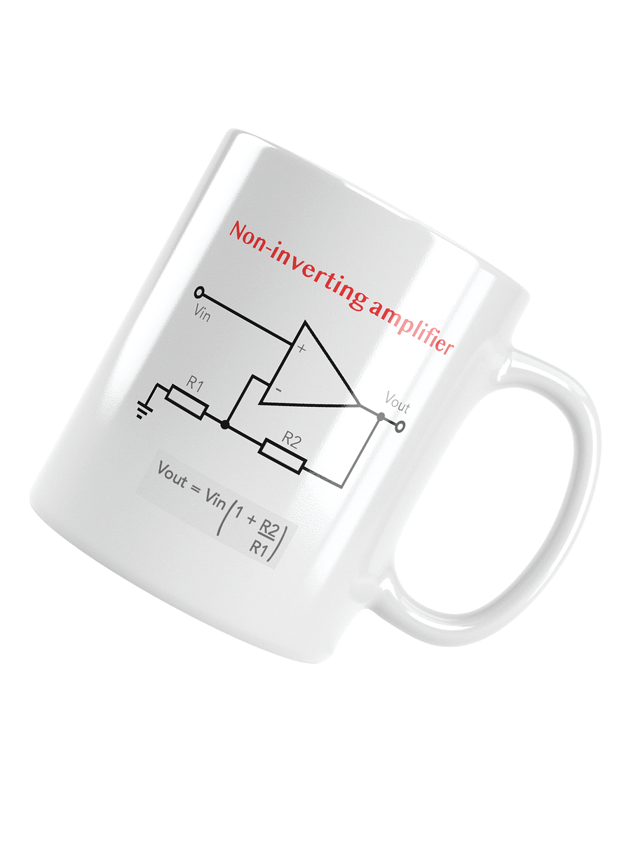 Operational Amplifier (Inverting and non-inverting) Mug product image (4)