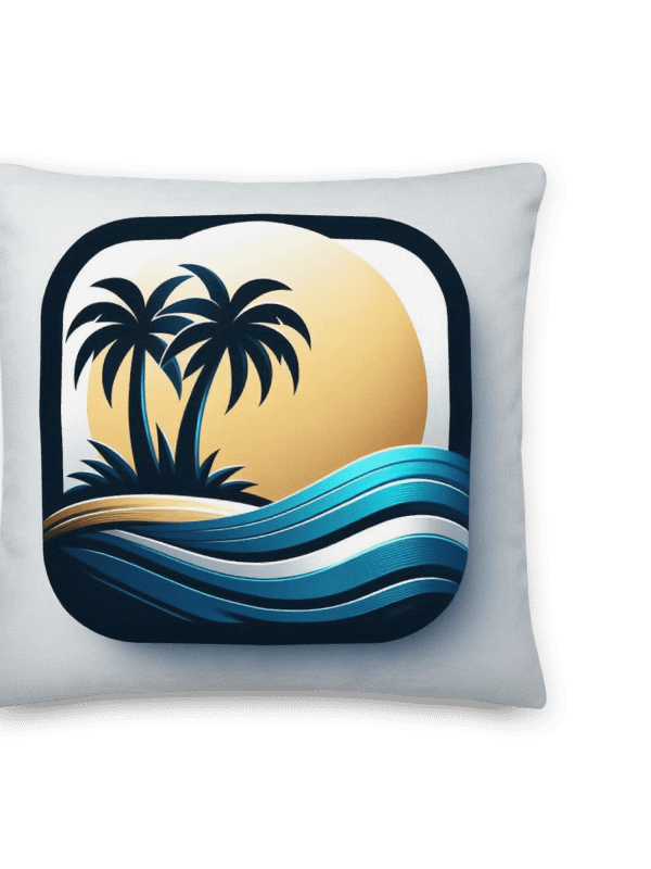 Tropical Vibes Premium Pillow | Ai Design product image (8)