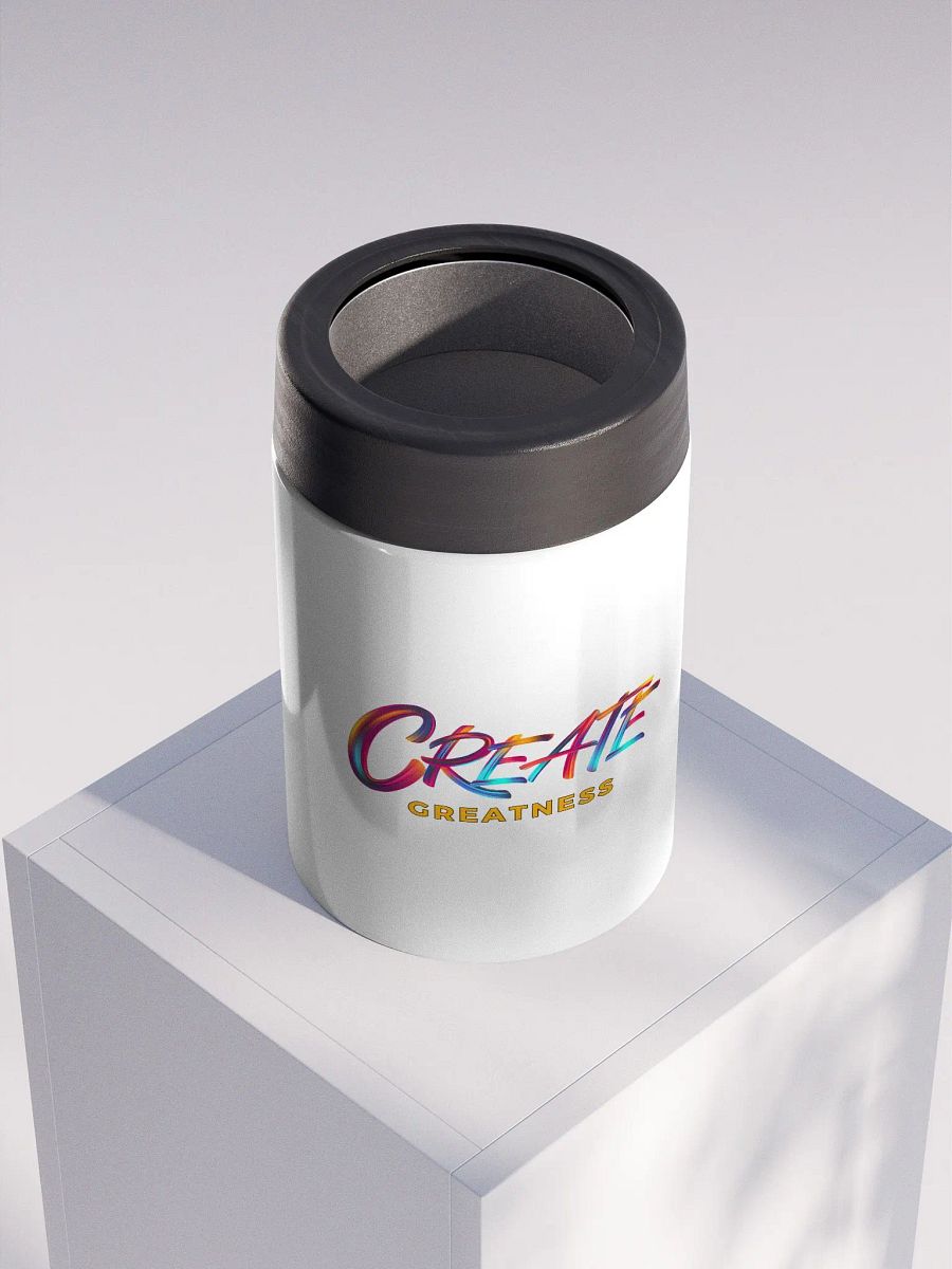 CREATE GREATNESS Stainless Steel Koozie product image (4)