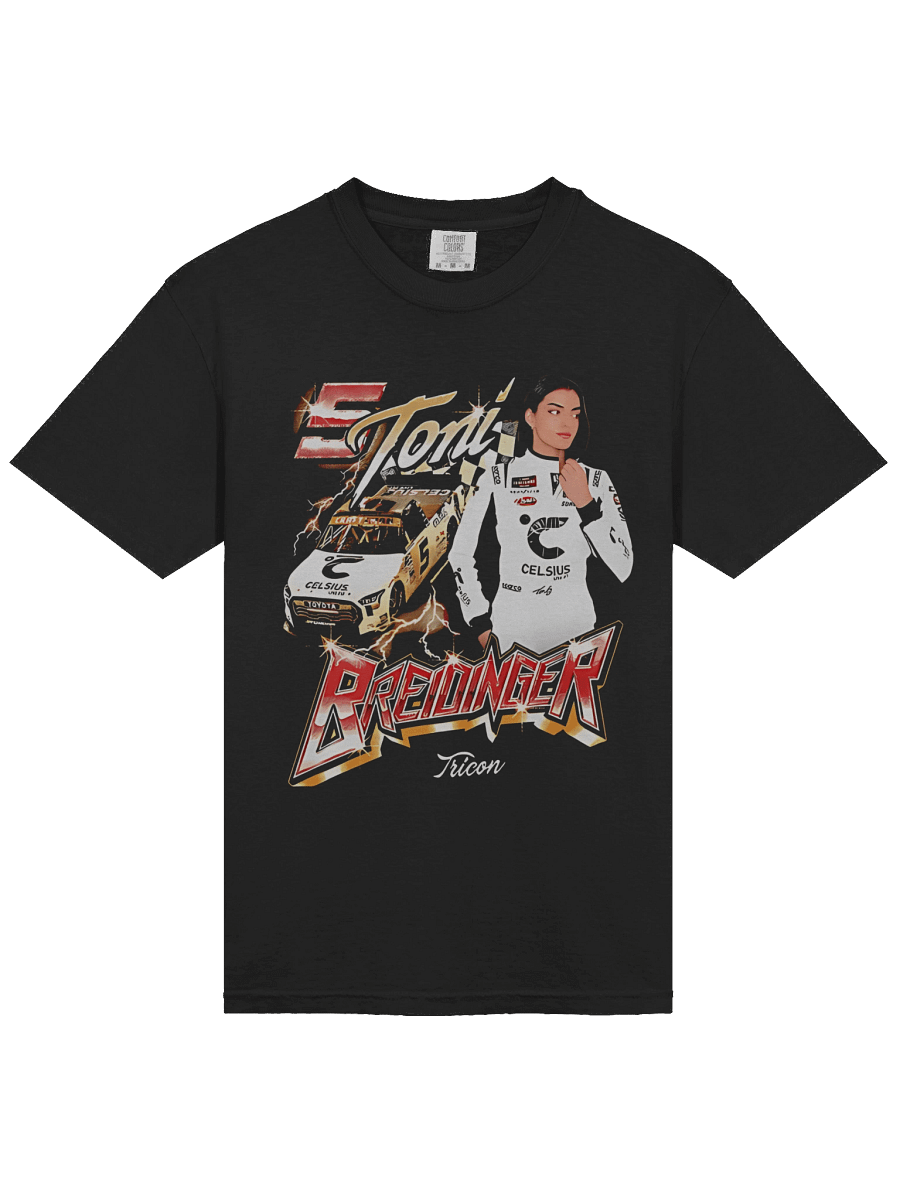 Officiel 2025 Celsius Toni Breidinger – Édition Course NASCAR T-shirt product image (2)