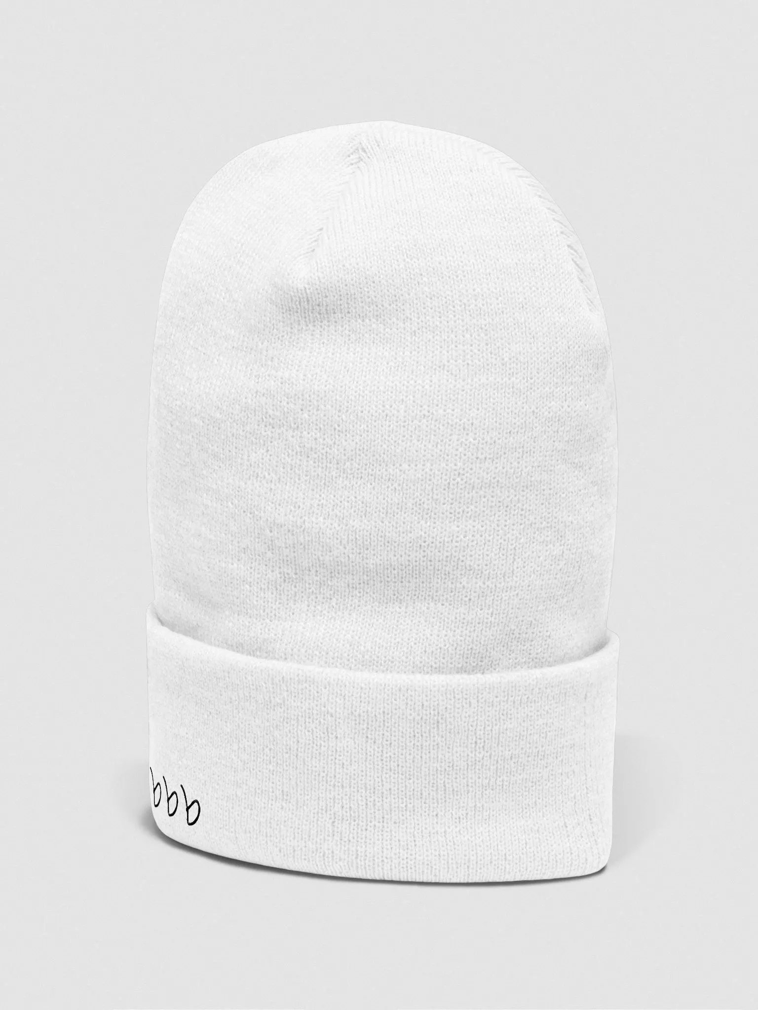 Big Brother Boy Embroidered Beanie (white) product image (2)