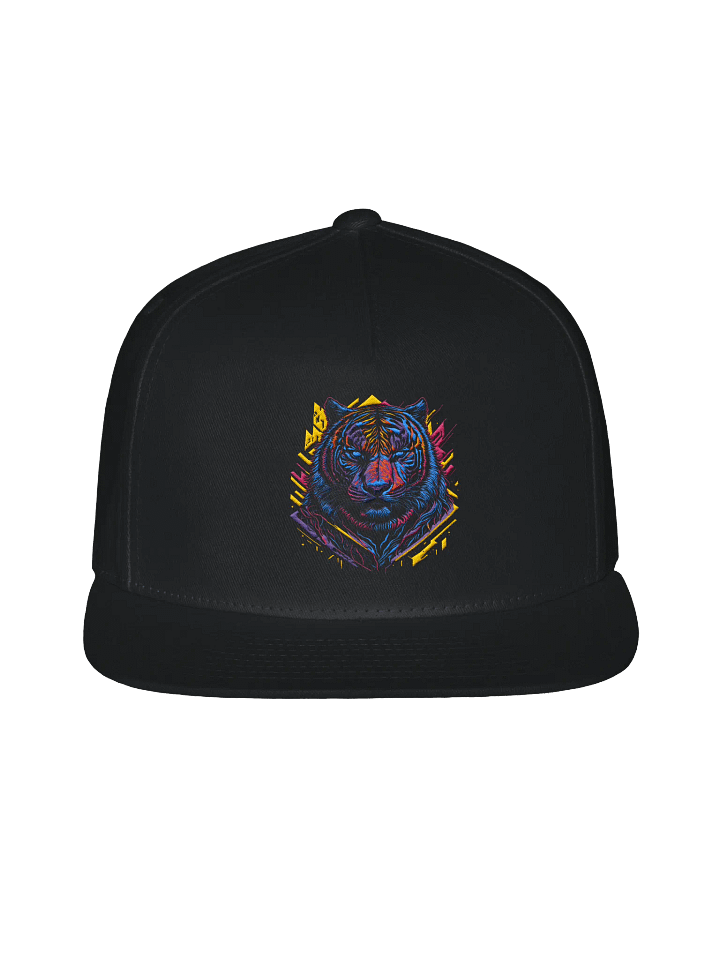 Vibrant Tiger Snapback Cap product image (1)