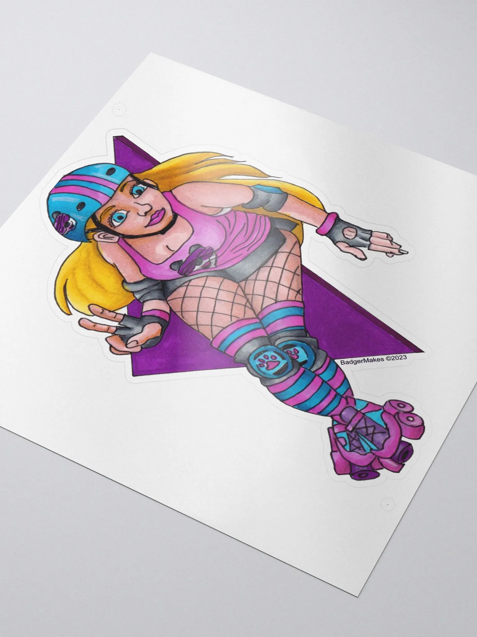 Skater Girl Sticker product image (3)