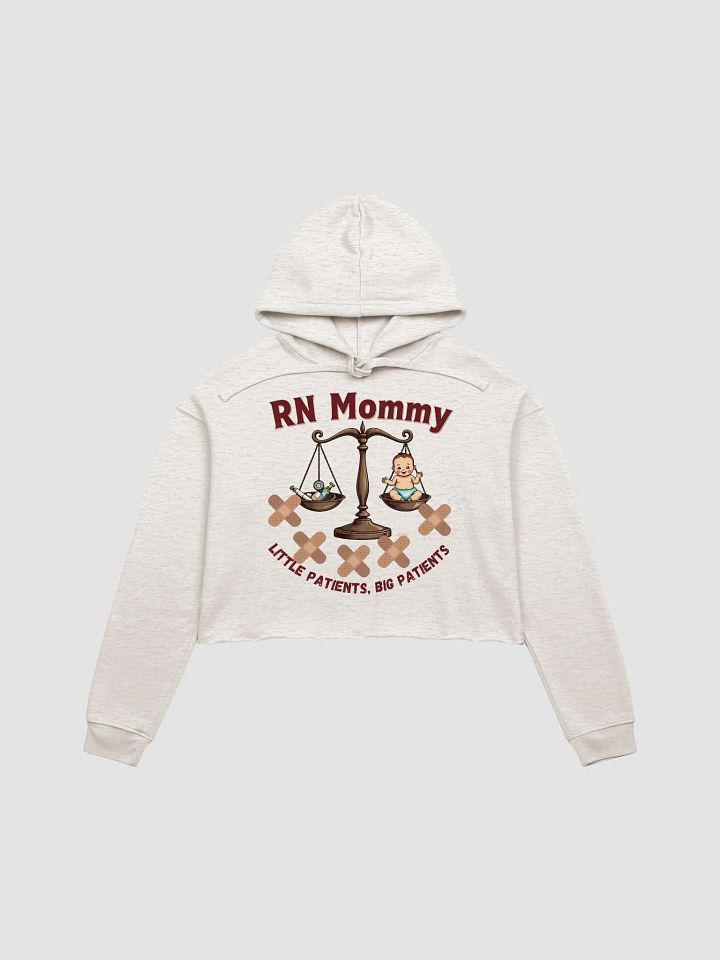 RN Mommy Scales Crop Hoodie product image (4)